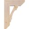 Ekena Millwork Olympic Slat Smooth Bracket, Douglas Fir, 5 1/2"W x 20"D x 28"H BKT06X20X28OLY06SDF - alternate 4